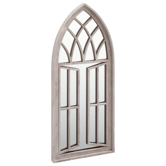 Miroir de jardin Sable 70x30 cm Fer pour utilisation extérieure