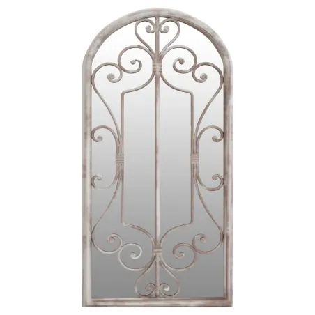 Miroir de jardin Sable 70x30 cm Fer pour utilisation extérieure