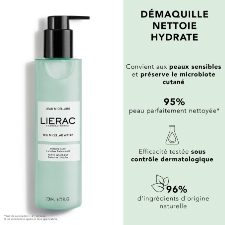 Desmaquillante Facial Lierac L'Eau Micellaire 50 ml