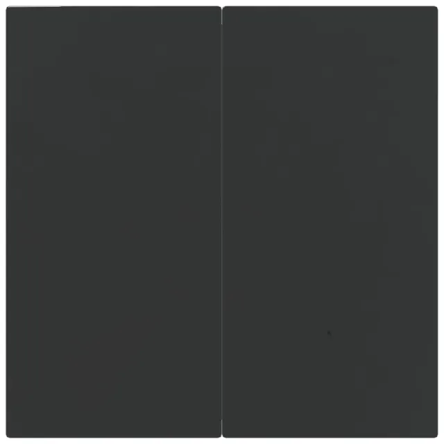 Ensemble à manger de jardin coussins 5pcs Noir Résine tressée