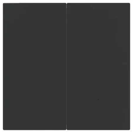 Ensemble à manger de jardin coussins 5 pcs noir et gris