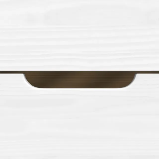 Lit de jour avec 2 tiroirs sans matelas IRUN blanc 90x200 cm