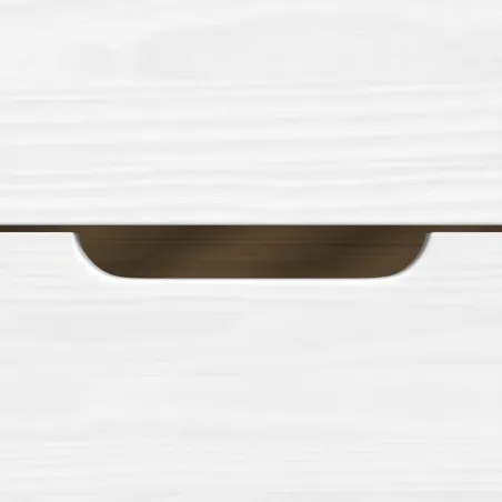 Lit de jour avec 3 tiroirs sans matelas IRUN blanc 90x200 cm