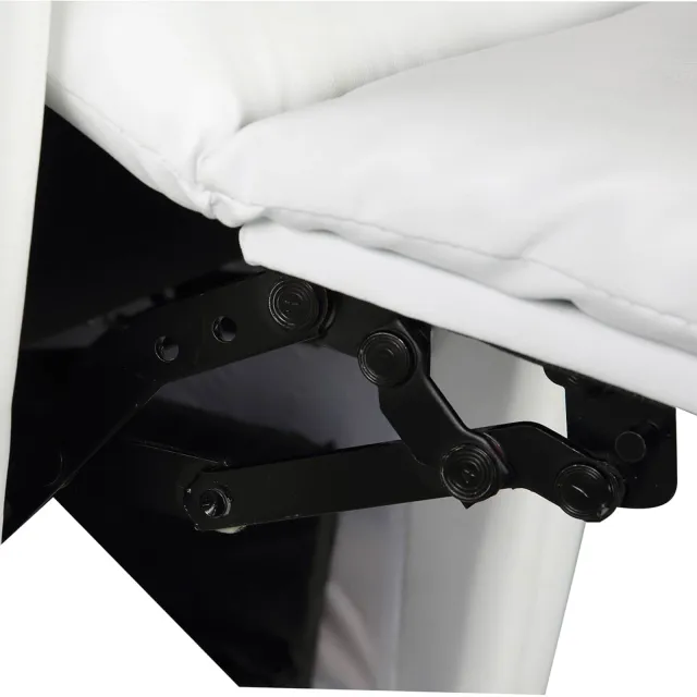 Chaise de massage électrique Blanc crème 78 x 148 x 71 cm