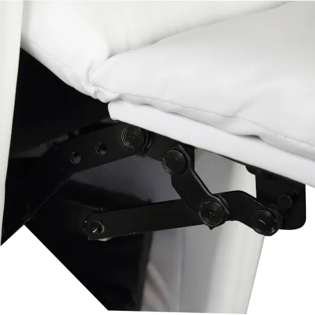 Chaise de massage électrique Blanc crème 78 x 148 x 71 cm