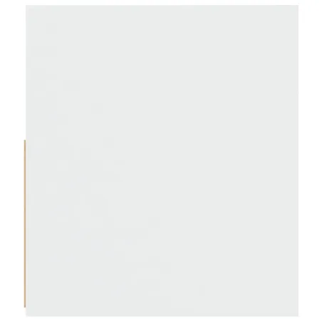 Tables de chevet 2 pcs avec LED Blanc 60x35x40 cm