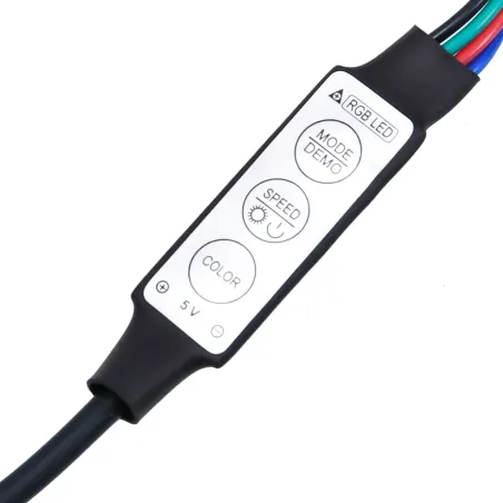 Meuble TV avec lumières LED Blanc 180x35x40 cm