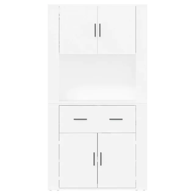 Buffet haut Blanc Bois d'ingénierie