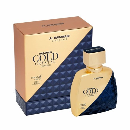 Unisex Perfume Al Haramain Haramain Gold Crystal Sapphire 100 ml 2