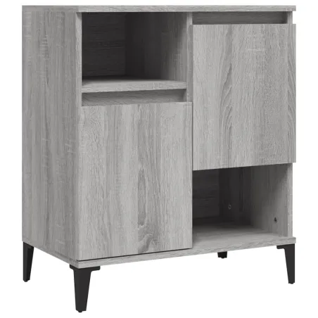 Buffets 2 pcs sonoma gris 60x35x70 cm bois d'ingénierie