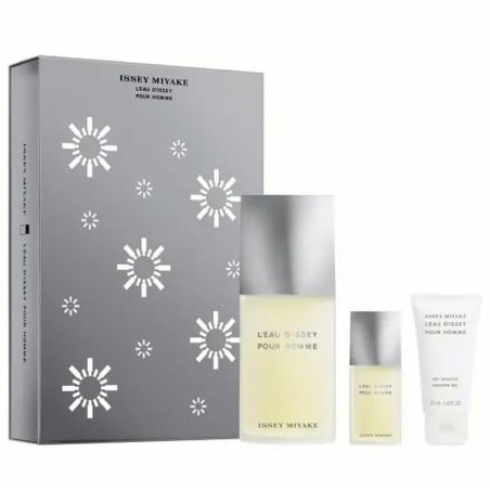 Set de Perfume Mujer Issey Miyake L'Eau d'Issey Pour Homme EDT 3 Pieza