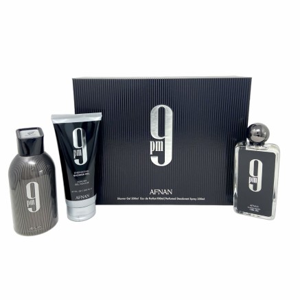 Set de Parfum Homme Afnan 9 pm EDP 3 Pièces