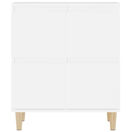 Buffets 3 pcs blanc 60x35x70 cm bois d'ingénierie