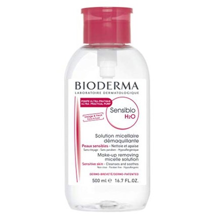 Gezichtsmake-Up Verwijderaar Bioderma Sensibio 500 ml