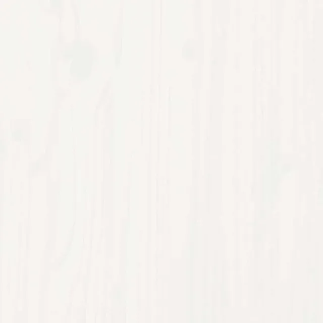 Salon de jardin 10 pcs avec coussins blanc bois massif