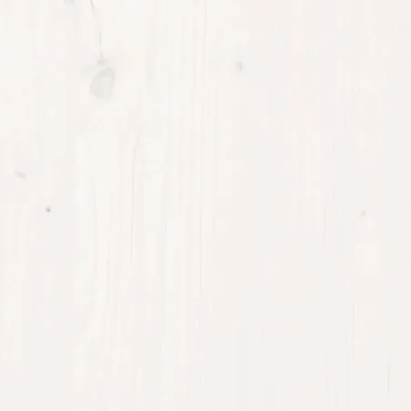 Salon de jardin 4 pcs avec coussins blanc bois massif