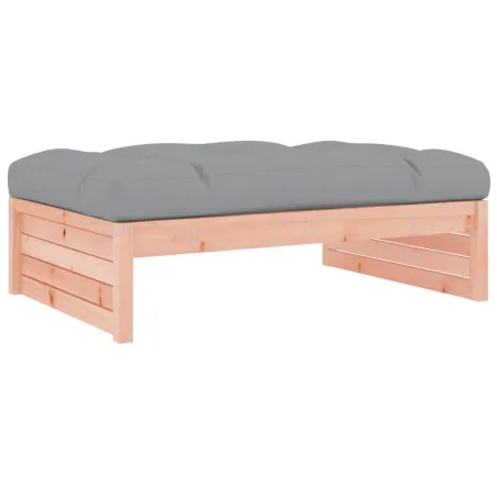 Salon de jardin 4 pcs avec coussins bois massif douglas