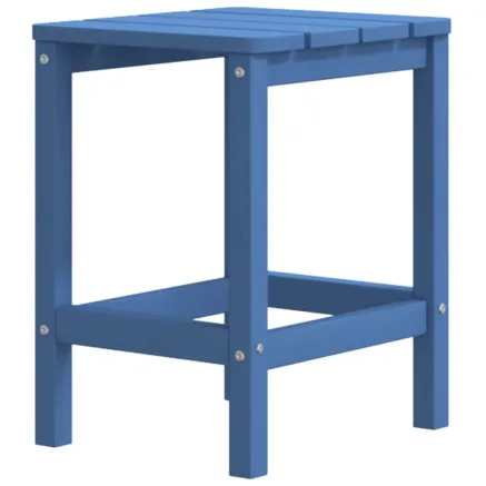 Table de jardin Adirondack Bleu marine 38x38x46 cm PEHD 2