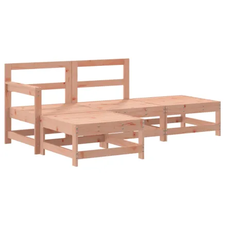 Salon de jardin 4 pcs bois massif douglas 2