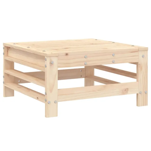 Salon de jardin 5 pcs bois massif de pin