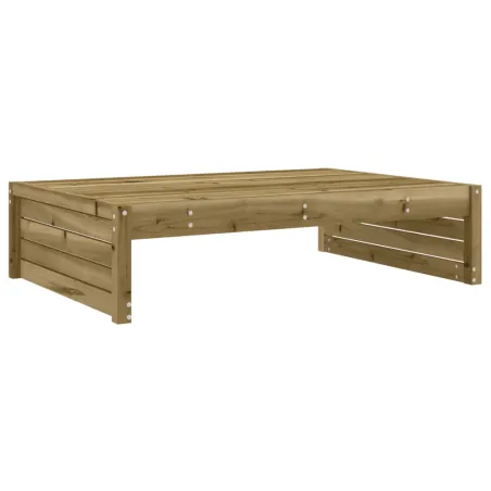 Salon de jardin 2 pcs bois de pin imprégné