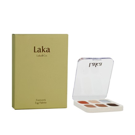 Palette d'ombres à paupières Laka Forever6 01 Beginning 7 g