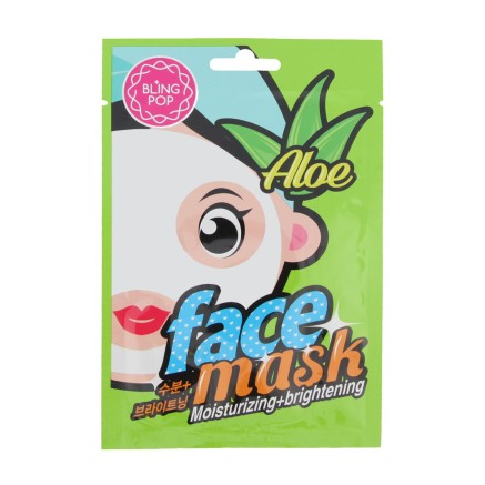 Mascarilla Facial Bling Pop Moisturizing & Brightening 20 ml 1 unidad