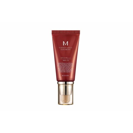 Crema Idratante con Colore Missha M Perfect Cover Nº 23 Natural Beige