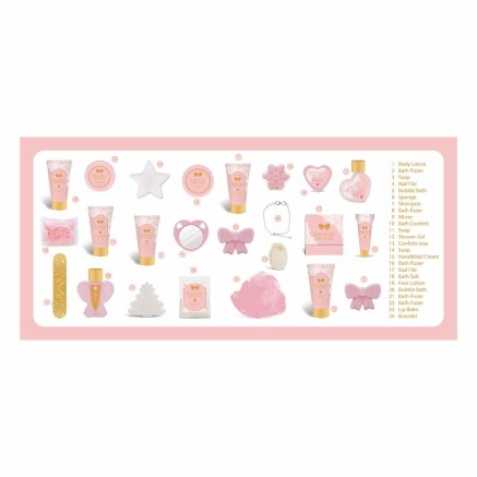 Women's Cosmetics Set Accentra Romantic Dreams Advent Calendar 2