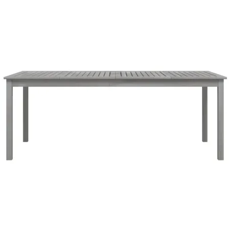 Table de jardin Gris 200x100x75 cm Bois d'acacia solide