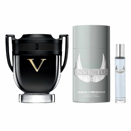Set de Perfume Hombre Paco Rabanne INVICTUS EDP