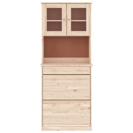 Buffet ALTA 77x35x188 cm bois massif de pin