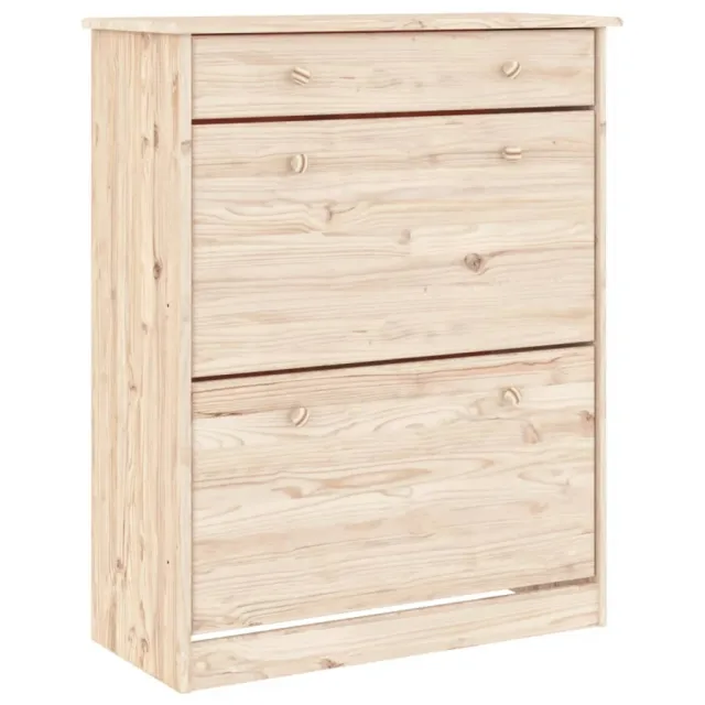 Buffet ALTA 77x35x188 cm bois massif de pin