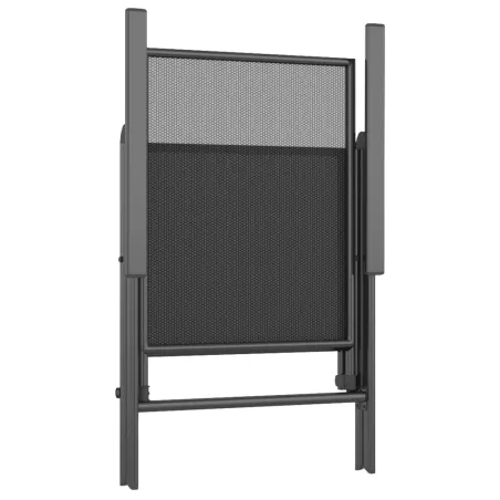 Ensemble à manger de jardin 5 pcs anthracite acier