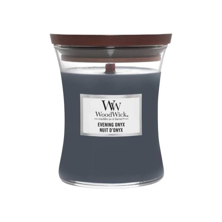 Vela Perfumada Woodwick Evening Onyx 275 g