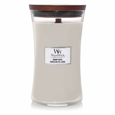 Bougie Parfumée Woodwick Warm Wool 610 g