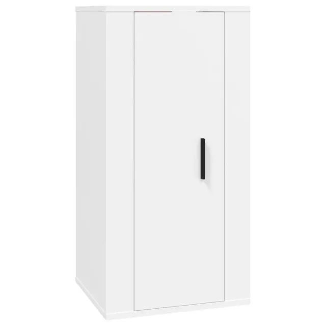 Ensemble de meubles TV 8 pcs Blanc Bois d'ingénierie