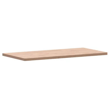 Dessus de table 100x50x2,5cm rectangulaire bois massif de hêtre