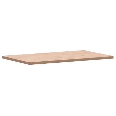 Dessus de table 100x60x2,5cm rectangulaire bois massif de hêtre