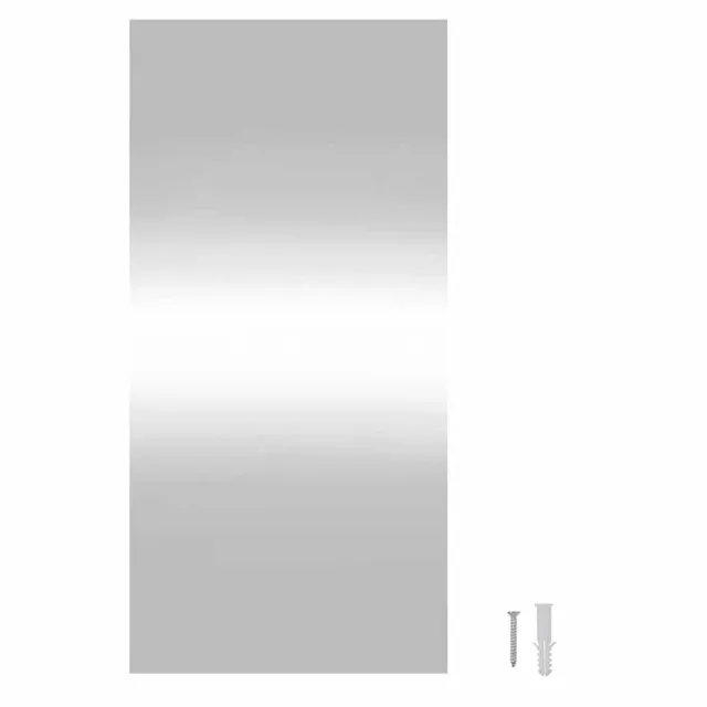 Miroir mural avec lumières LED 30x60 cm verre rectangulaire