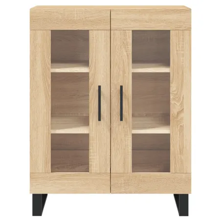 Buffet haut Chêne sonoma 69,5x34x180 cm Bois d'ingénierie