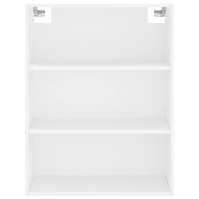 Buffet haut Blanc 69,5x34x180 cm Bois d'ingénierie