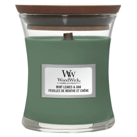 Geurkaars Woodwick Mint Leaves & Oak 275 g