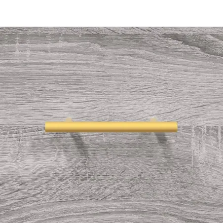 Buffet haut Sonoma gris 69,5x34x180 cm Bois d'ingénierie