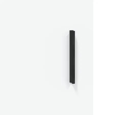 Buffet haut Blanc 69,5x34x180 cm Bois d'ingénierie