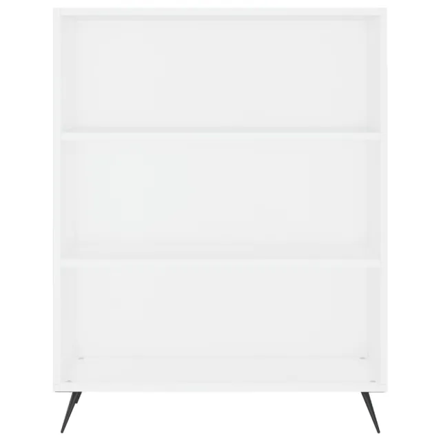 Buffet blanc 69,5x32,5x180 cm bois d'ingénierie