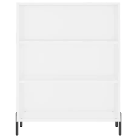 Buffet blanc 69,5x32,5x180 cm bois d'ingénierie