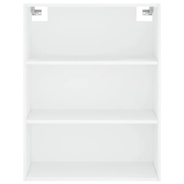 Buffet blanc 69,5x32,5x180 cm bois d'ingénierie