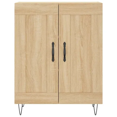 Buffet haut Chêne sonoma 69,5x34x180 cm Bois d'ingénierie