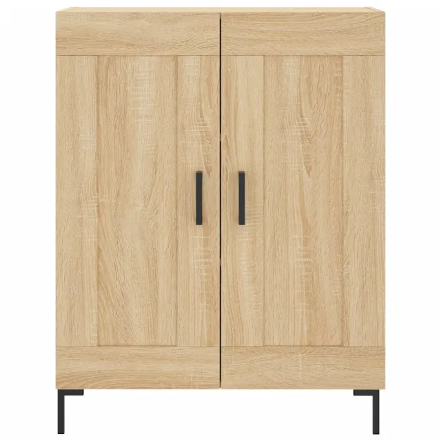 Buffet haut Chêne sonoma 69,5x34x180 cm Bois d'ingénierie
